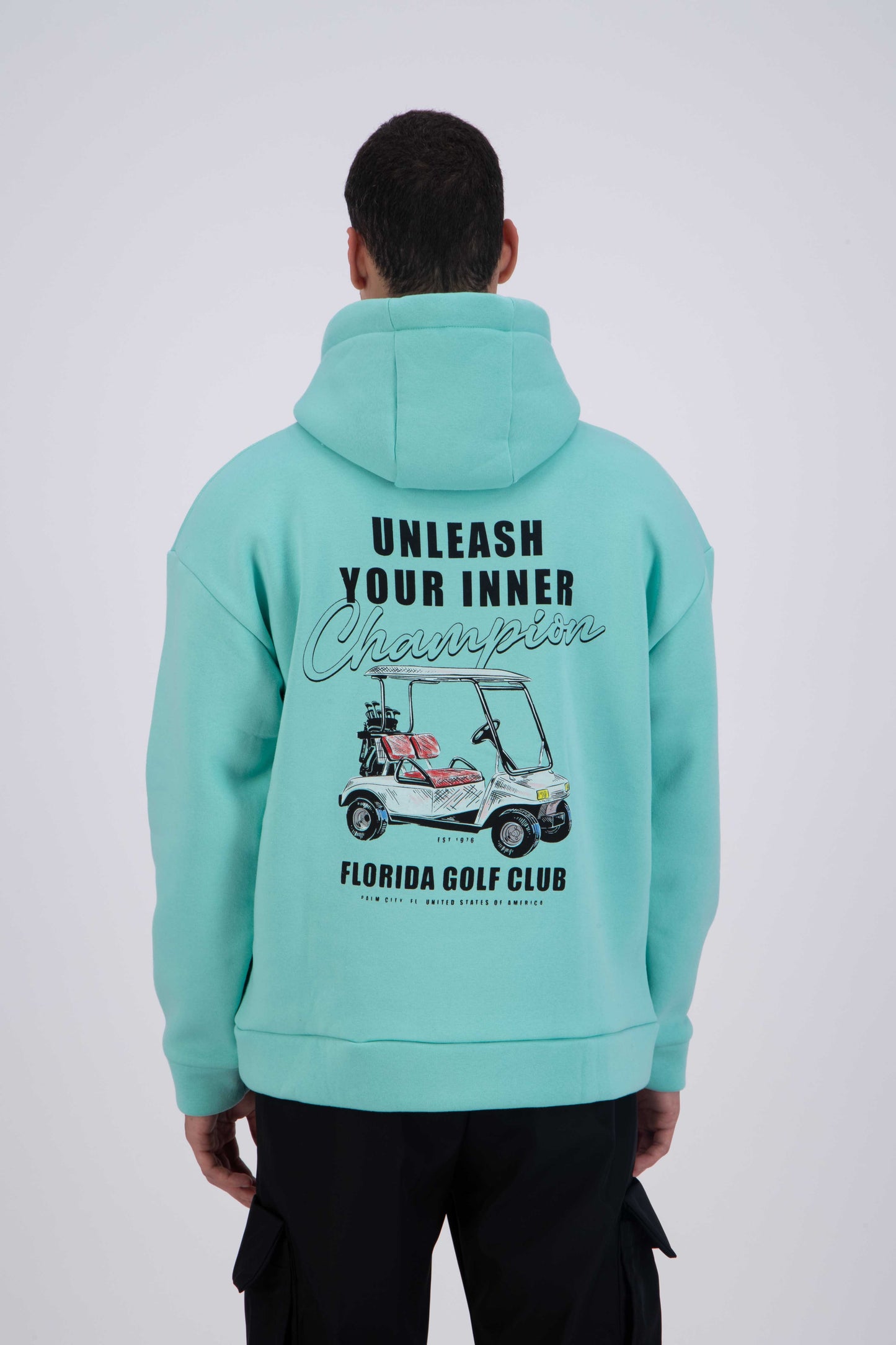 GOLF CLUB Print Hoodie